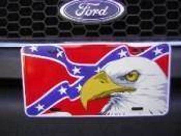 Rebel Eagle License Plate