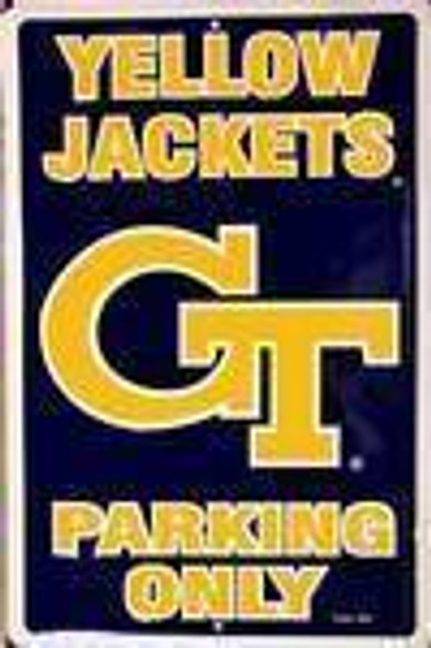 Georgia Tech Yellow Jackets Fans Parking Only