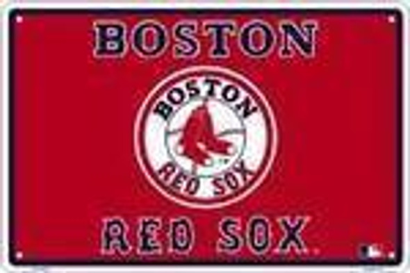 Boston Red Sox Parking Sign