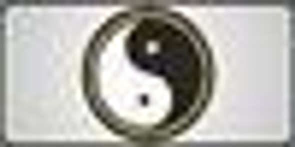 The Yin and the Yang License Plate - It's all about BALANCE