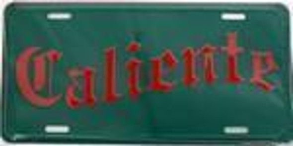 Caliente - Spanish - (HOT) License Plate