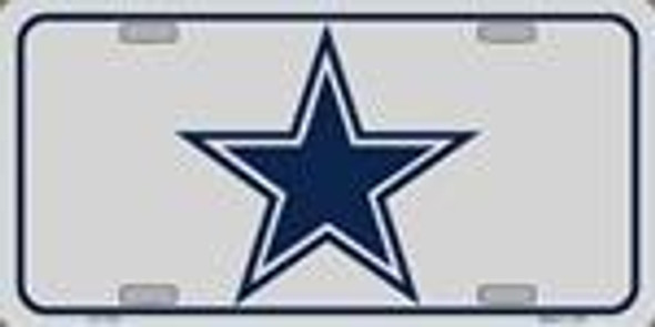 Cowboys Country Blue Star License Plate