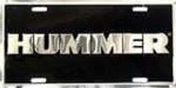 Hummer Premium Chrome  License Plate