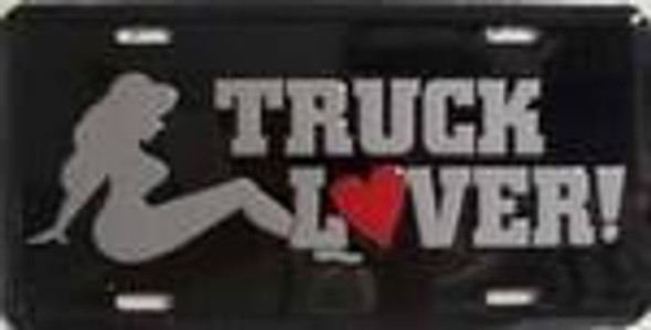 Truck Lover License Plate