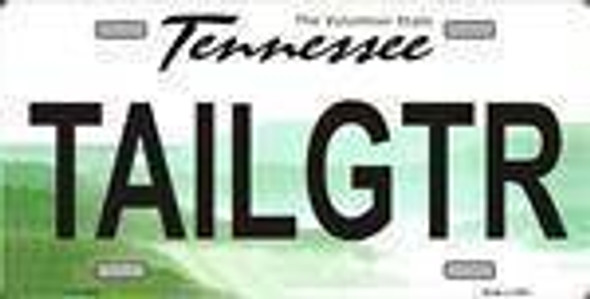 Tennessee State Background License Plate-1