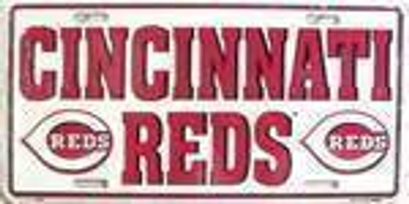 Cincinnati Reds MLB Baseball License Plate