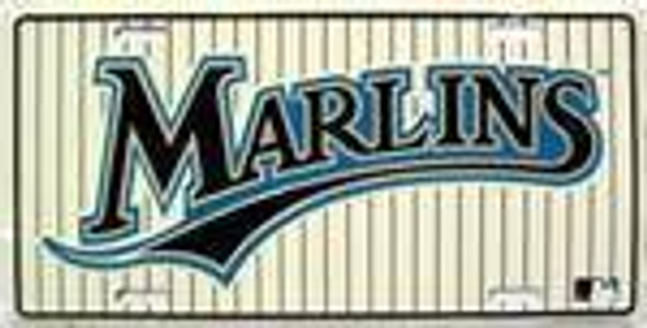 Florida Marlins MLB Baseball License Plate