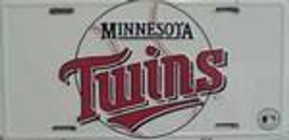 Minnesota Twins MLB Baseball License Plate