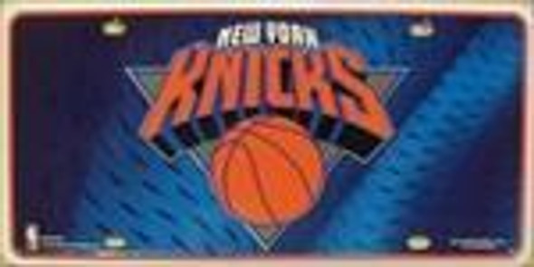NY Knicks NBA License Plate