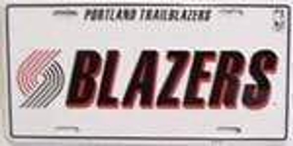 Portland Trailblazers NBA License Plate