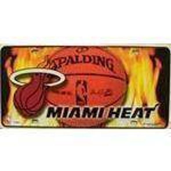 Miami Heat NBA License Plate