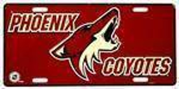 Phoenix Coyotes NHL License Plate