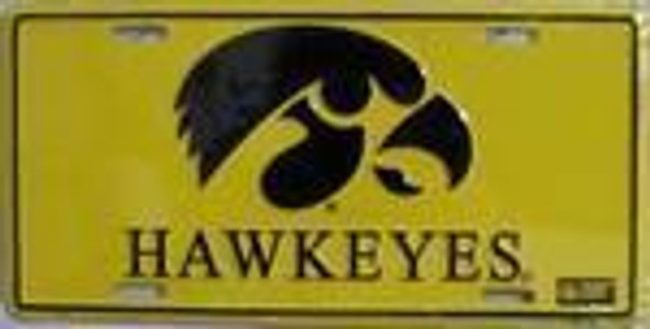 Iowa Hawkeyes - College License Plate