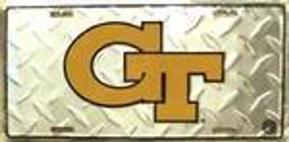 GT Georgia Tech College License Plate