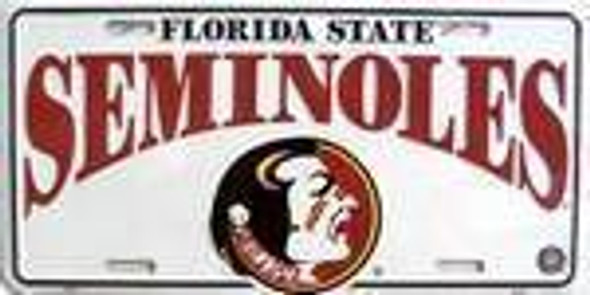 Florida State Seminoles License Plate