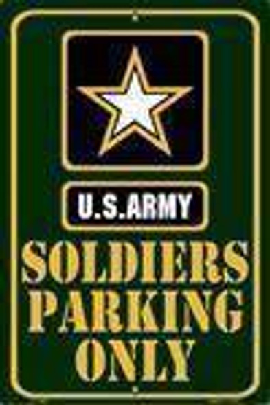 US Army Soldiers Parking Only Sign
