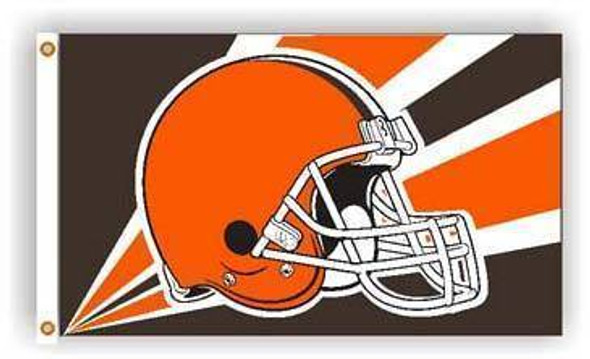 Cleveland Browns NFL Football Team Flag 3 x 5 ft