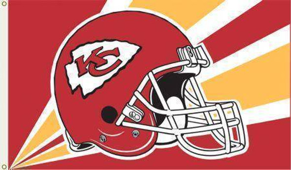 Kansas City Chiefs NFL Football Team Flag 3 x 5 ft