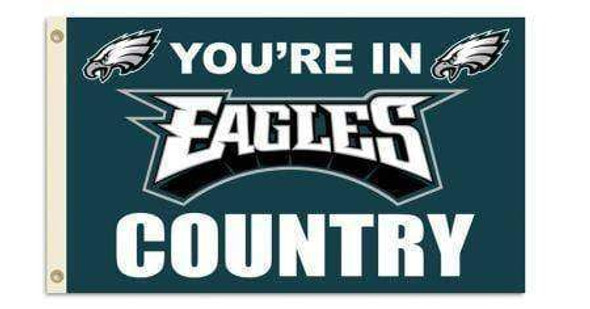 Philadelphia Eagles NFL Football Team Flag 3 x 5 ft