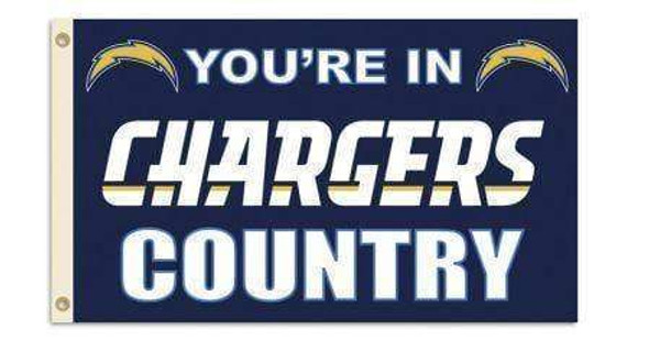 Los Angeles Chargers NFL Football Team Flag 3 x 5 ft