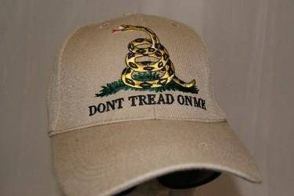 Gadsden Don't Tread on me Cap Khaki