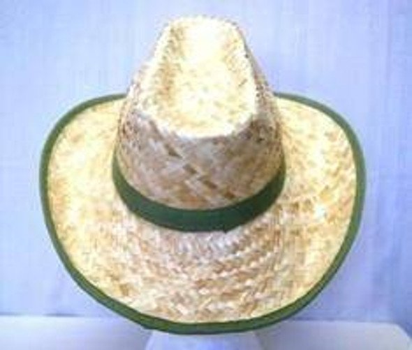 Green Straw Hat