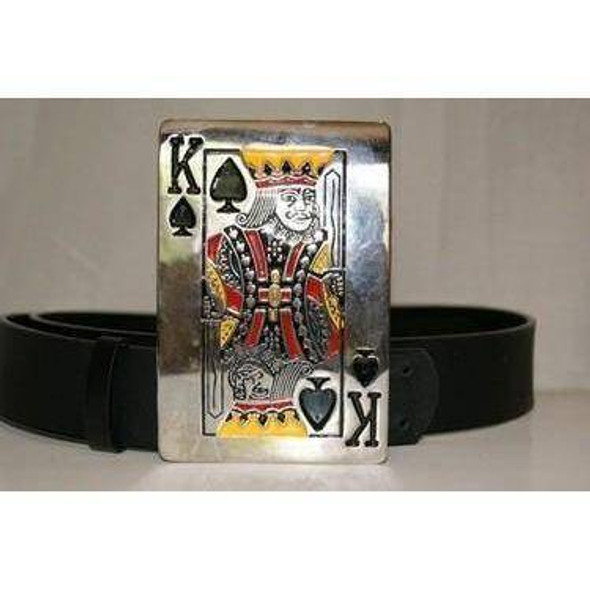 Poker King Belt Buckle