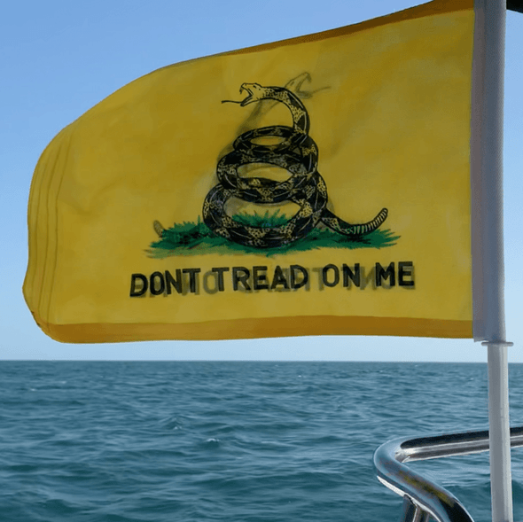 Gadsden Car Flag Don't Tread On Me Double Sided