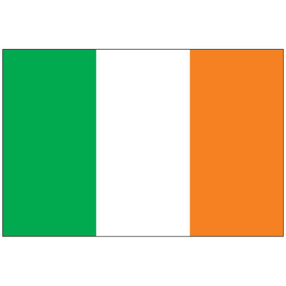 Ireland Cotton Flag 3 x 5 ft.