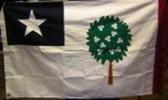 Mississippi Republic Cotton Flag 3 x 5 ft.