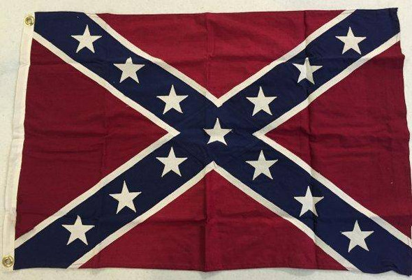 Rebel Flag - Cotton - 2 x 3 ft. with grommets