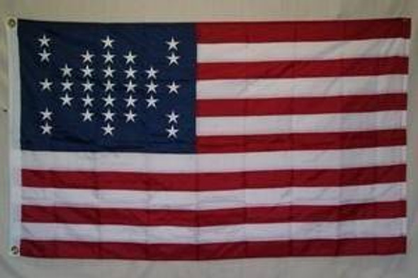 Fort Sumter USA Nylon Embroidered Flag 3 x 5 ft.