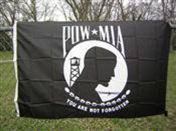 POW MIA Nylon Printed Flag 2 x 3 ft. Depricated and part of Variant