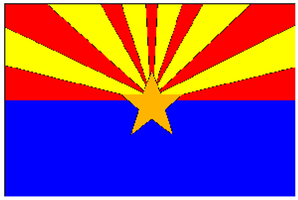 Arizona Flag 2 X 3 ft. Junior