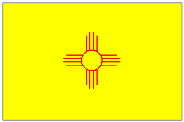 State of New Mexico Flag 4 X 6 ft. Large