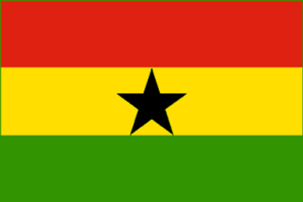 Ghana Flag 4 X 6 Inch pack of 10