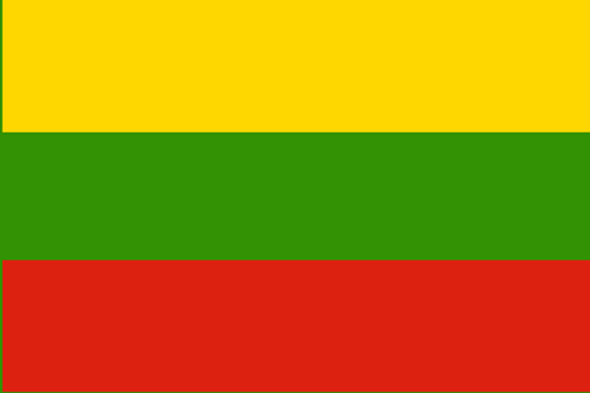 Lithuania Flag 4 X 6 Inch pack of 10