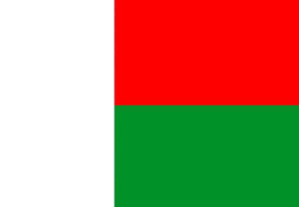 Madagascar Flag 4 X 6 Inch pack of 10