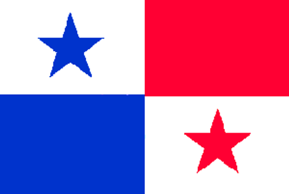 Panama Flag 4 X 6 Inch pack of 10