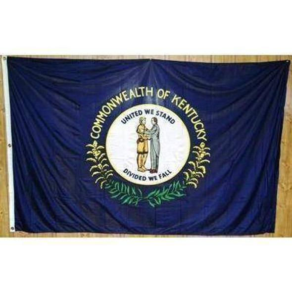 Kentucky Knitted Nylon 5 x 8 Flag