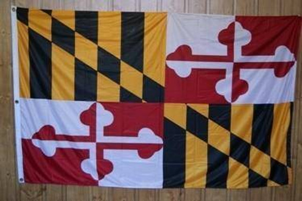 Maryland Knitted Nylon 5 x 8 Flag