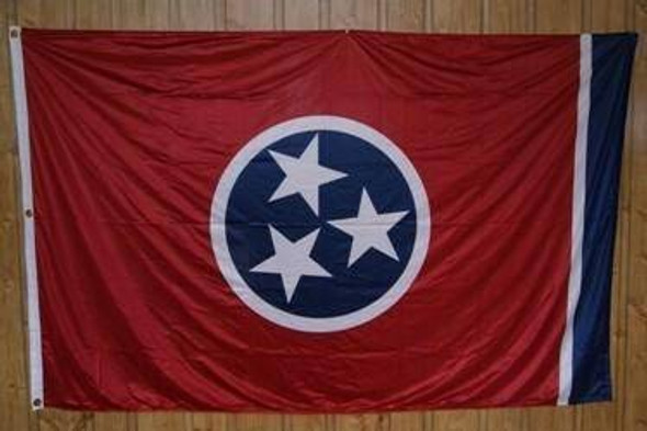Tennessee Knitted Nylon 5 x 8 Flag
