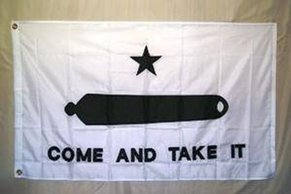 Gonzales Come & Take It Cannon Nylon Printed 3 X 5 ft.