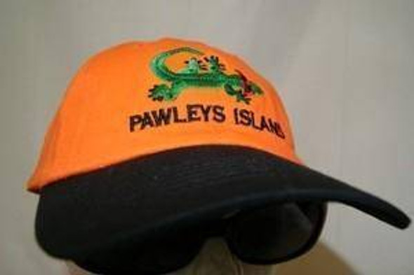 Pawleys Island Gecko Orange/Black Cap