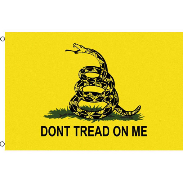 Gadsden Flag - Nylon Outdoor Made in USA Don't Tread on Me