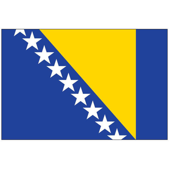 Bosnia & Herzegovina Flag Nylon Outdoor Made in USA