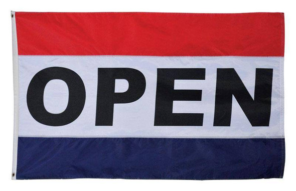 Valley Forge  Open  Flag  36 in. H x 60 in. W
