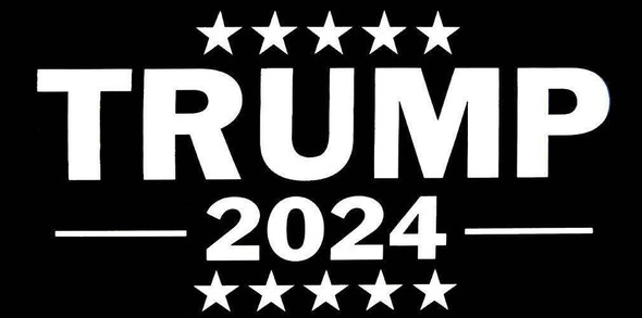 Trump 2024 Flag Black - Made in USA