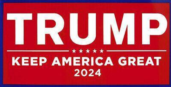 Trump 2024 Keep America Great Flag Red- Made in USA