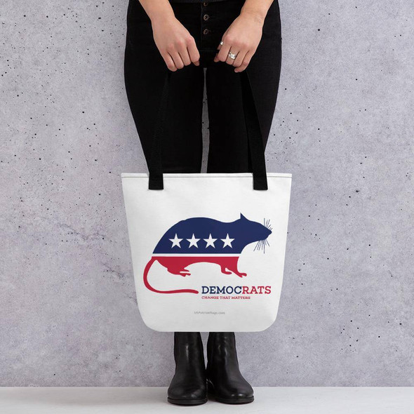 Democrats Rats Tote bag